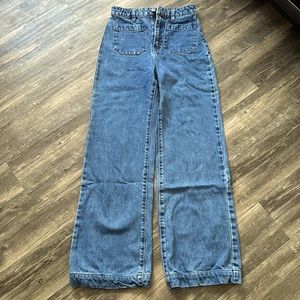 Sailor Jean Long - Ashley Blue. Size 24.